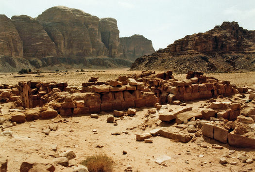 Vorschaubild Wadi Rum, Nabatäischer Tempel